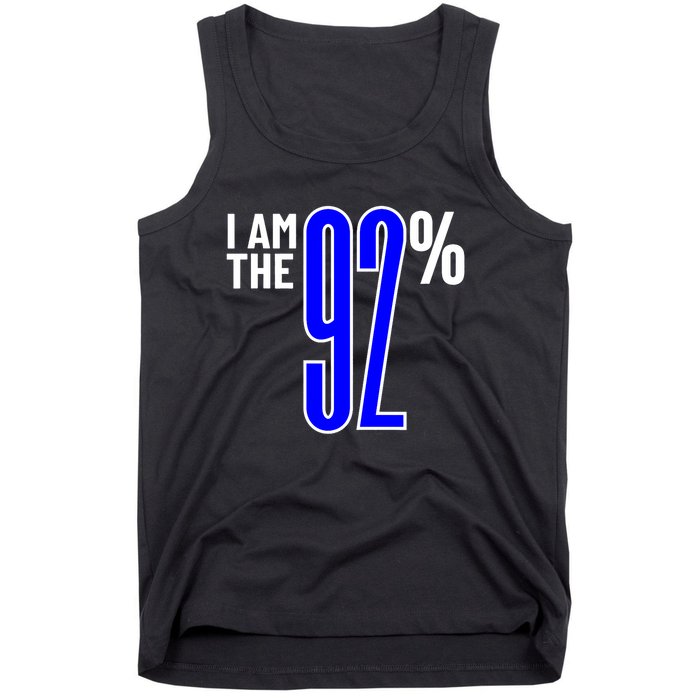 I Am The 92 Club Black Women Vote Black Women We Are Tired Tank Top