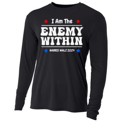 I Am The Enemy Withinharris Walz 2024 Groovy Cooling Performance Long Sleeve Crew