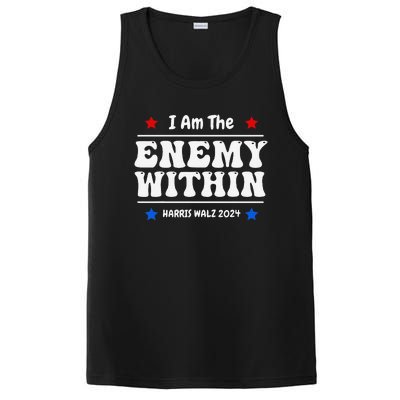 I Am The Enemy Withinharris Walz 2024 Groovy PosiCharge Competitor Tank