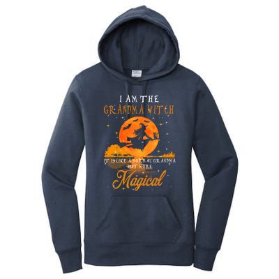 I Am The Grandma Witch Halloween Gift Women's Pullover Hoodie