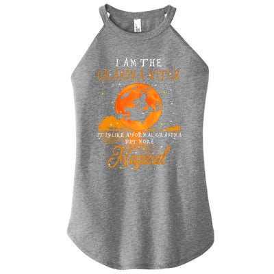 I Am The Grandma Witch Halloween Gift Women’s Perfect Tri Rocker Tank