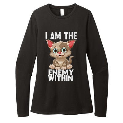 I Am The Enemy Withinharris Walz 2024 Enemy Within Womens CVC Long Sleeve Shirt