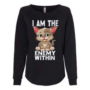 I Am The Enemy Withinharris Walz 2024 Enemy Within Womens California Wash Sweatshirt