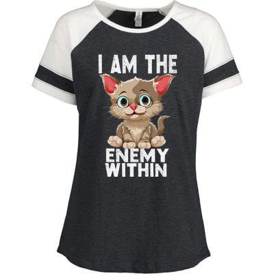 I Am The Enemy Withinharris Walz 2024 Enemy Within Enza Ladies Jersey Colorblock Tee