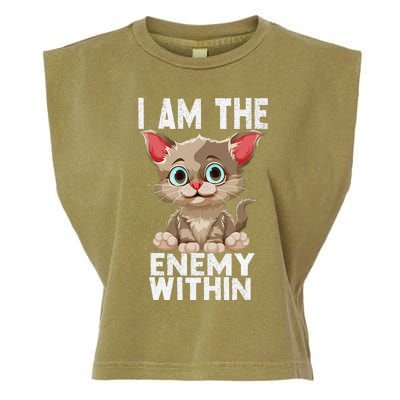 I Am The Enemy Withinharris Walz 2024 Enemy Within Garment-Dyed Women's Muscle Tee