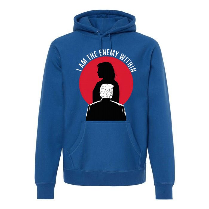 I Am The Enemy Within – Kamala Harris 2024 Premium Hoodie