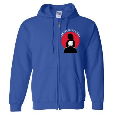 I Am The Enemy Within – Kamala Harris 2024 Full Zip Hoodie