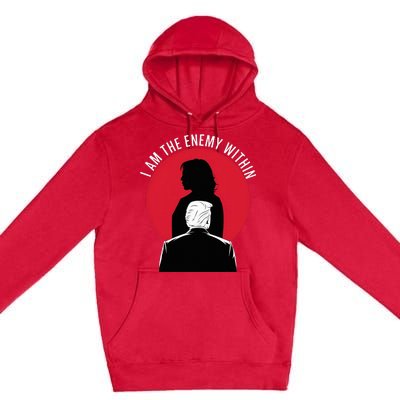 I Am The Enemy Within – Kamala Harris 2024 Premium Pullover Hoodie