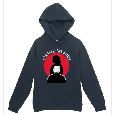 I Am The Enemy Within – Kamala Harris 2024 Urban Pullover Hoodie