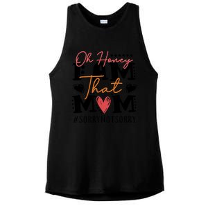 I Am That Mom Gift Mom Heart MotherS Day Meaningful Gift Ladies PosiCharge Tri-Blend Wicking Tank