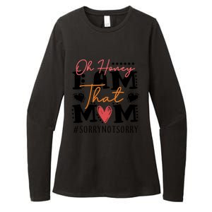 I Am That Mom Gift Mom Heart MotherS Day Meaningful Gift Womens CVC Long Sleeve Shirt