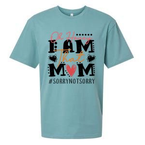 I Am That Mom Gift Mom Heart MotherS Day Meaningful Gift Sueded Cloud Jersey T-Shirt