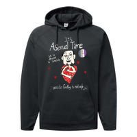 ItS Asexual Time LetS Be Attracted To Somebody And Do Fondling To Nobody Performance Fleece Hoodie