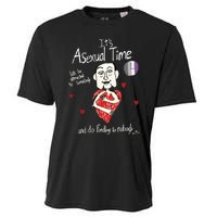 ItS Asexual Time LetS Be Attracted To Somebody And Do Fondling To Nobody Cooling Performance Crew T-Shirt