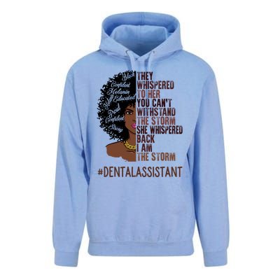 I Am The Storm Dental Assistant African American Gift Unisex Surf Hoodie