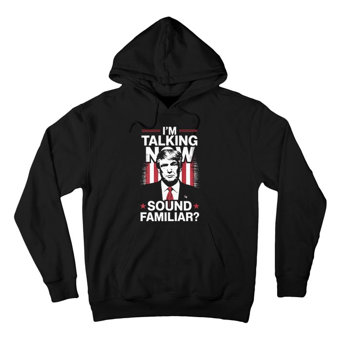 I Am Talking Now Trump Harris Debate 2024 Hoodie