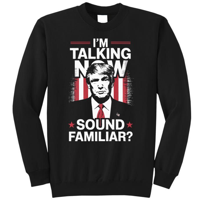 I Am Talking Now Trump Harris Debate 2024 Sweatshirt