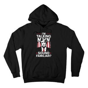 I Am Talking Now Trump Harris Debate 2024 Tall Hoodie