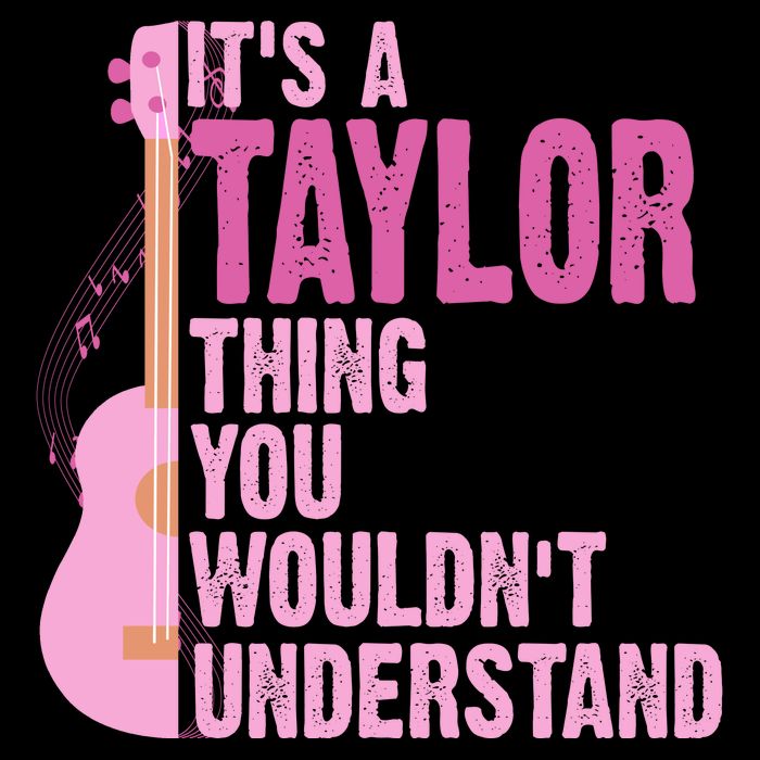 Its A Taylor Thing You Wouldnt Understand Guitar Performance Shirt