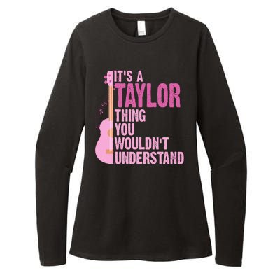 Its A Taylor Thing You Wouldnt Understand Guitar Womens CVC Long Sleeve Shirt