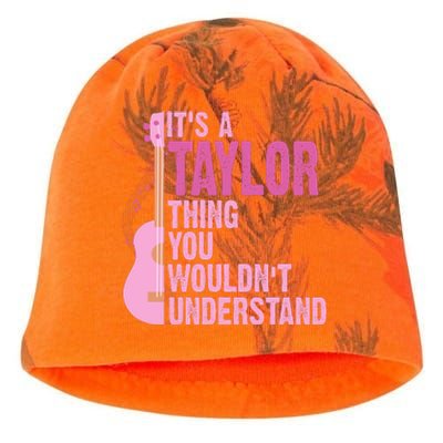 Its A Taylor Thing You Wouldnt Understand Guitar Kati - Camo Knit Beanie