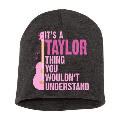 Its A Taylor Thing You Wouldnt Understand Guitar Short Acrylic Beanie