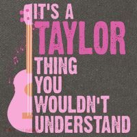 Its A Taylor Thing You Wouldnt Understand Guitar Cotton Canvas Backpack