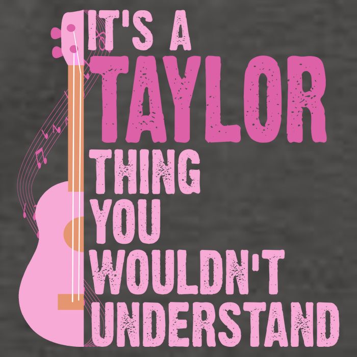 Its A Taylor Thing You Wouldnt Understand Guitar Vector Backpack