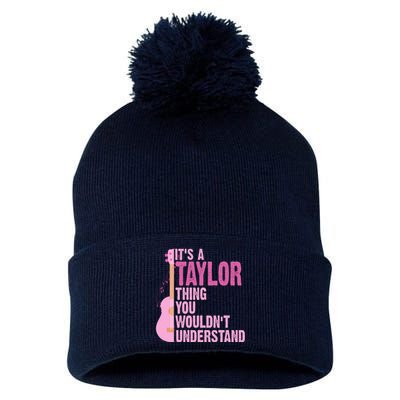 Its A Taylor Thing You Wouldnt Understand Guitar Pom Pom 12in Knit Beanie