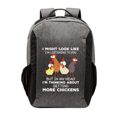 I Am Thinking About Getting More Chickens Farming Farmer Vector Backpack