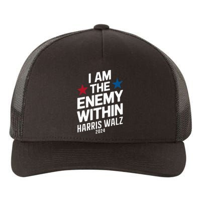 I Am The Enemy Within Yupoong Adult 5-Panel Trucker Hat