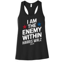 I Am The Enemy Within Women's Racerback Tank