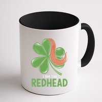 I Am The Redhead Dibs On The Redhead Funny St. Patricks Day Mug