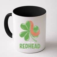 I Am The Redhead Dibs On The Redhead Funny St. Patricks Day Mug