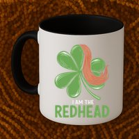 I Am The Redhead Dibs On The Redhead Funny St. Patricks Day Mug