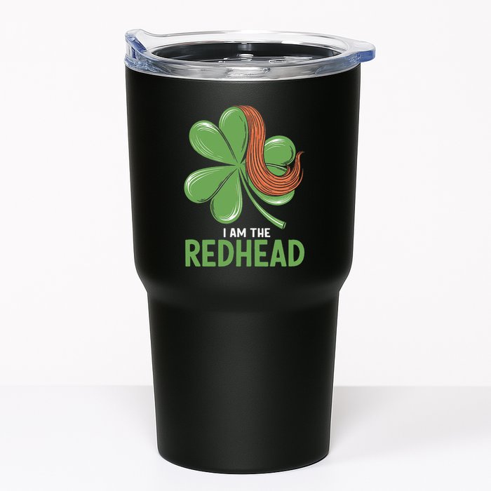 I Am The Redhead Dibs On The Redhead Funny St. Patricks Day Tumbler