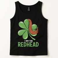 I Am The Redhead Dibs On The Redhead Funny St. Patricks Day Tank Top