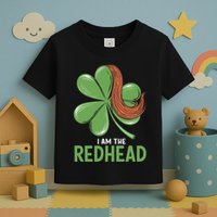 I Am The Redhead Dibs On The Redhead Funny St. Patricks Day Toddler T-Shirt