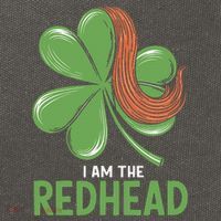 I Am The Redhead Dibs On The Redhead Funny St. Patricks Day Cotton Canvas Backpack