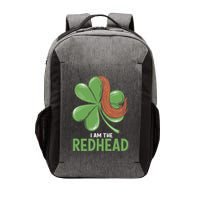 I Am The Redhead Dibs On The Redhead Funny St. Patricks Day Vector Backpack