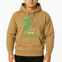 I Am The Redhead Dibs On The Redhead Funny St. Patricks Day Hoodie