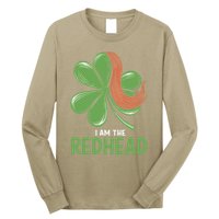 I Am The Redhead Dibs On The Redhead Funny St. Patricks Day Long Sleeve Shirt