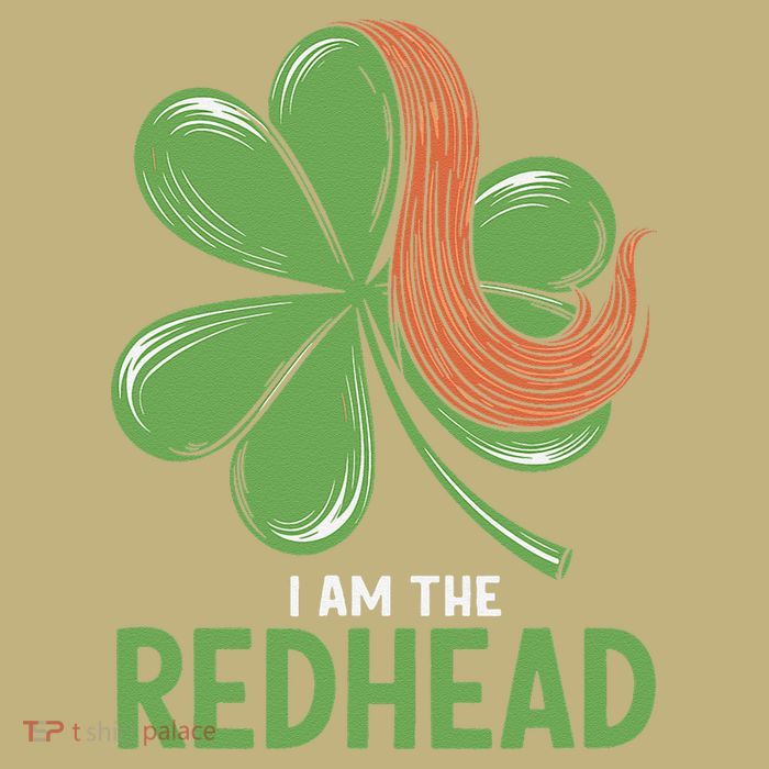 I Am The Redhead Dibs On The Redhead Funny St. Patricks Day Sustainable Beanie