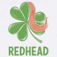I Am The Redhead Dibs On The Redhead Funny St. Patricks Day Garment-Dyed Sweatshirt