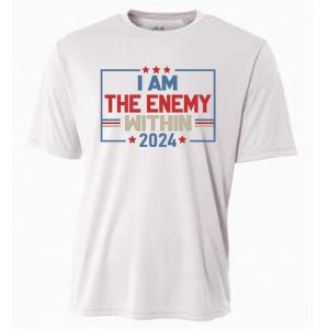 I Am The Enemy Within Kamala Harris 2024 Cooling Performance Crew T-Shirt