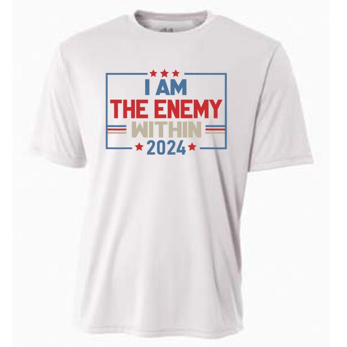 I Am The Enemy Within Kamala Harris 2024 Cooling Performance Crew T-Shirt