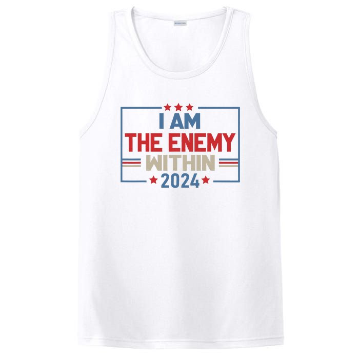 I Am The Enemy Within Kamala Harris 2024 PosiCharge Competitor Tank