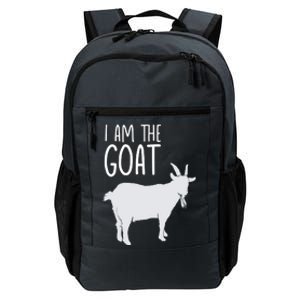 I Am The GOAT Greatest Of All Time Athletics Gift Daily Commute Backpack