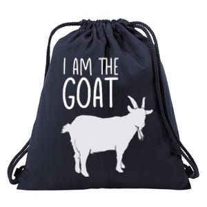 I Am The GOAT Greatest Of All Time Athletics Gift Drawstring Bag