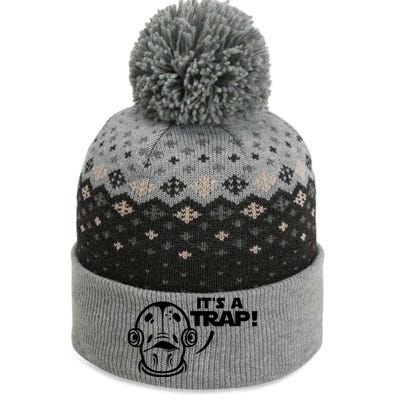 Its A Trap The Baniff Cuffed Pom Beanie